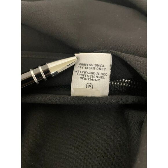 Diane Von Furstenberg DVF Noemi Pencil Skirt Sz 8 Black double zipper NWT - Picture 10 of 14